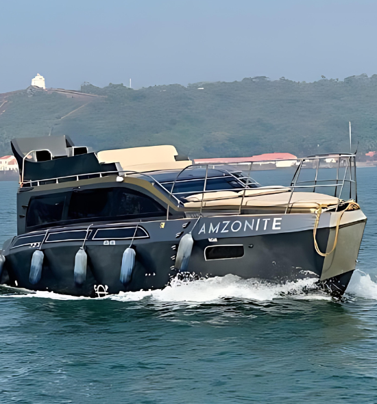 Yacht in Goa